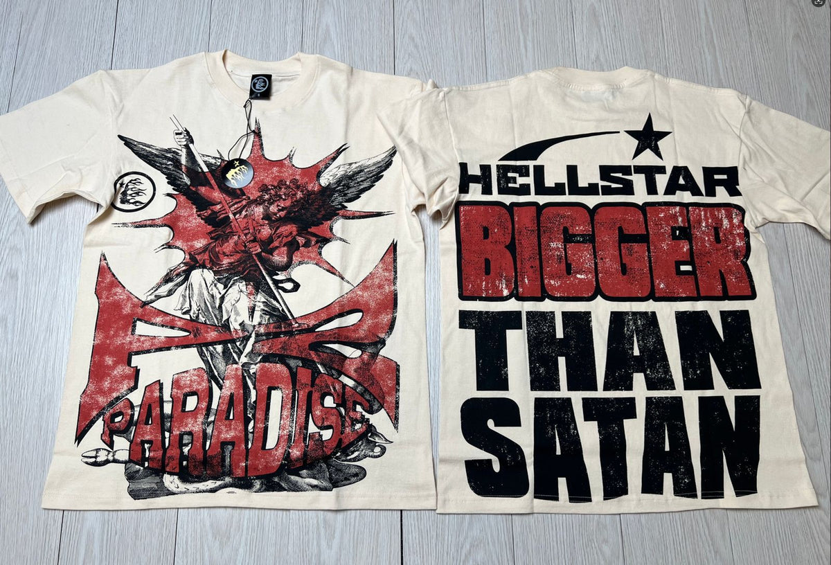 Hellstar Multi‑Vintage Graphic Oversized Tee Streetwear Unisex