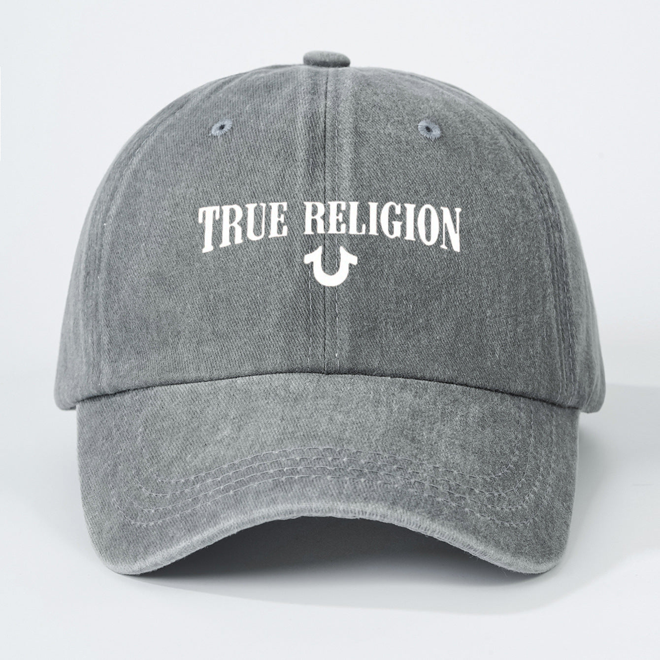 Vintage Washed True Religion Horseshoe Dad Hat