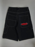 Polar Broken Promises Jaded London Style Y2K Baggy Denim Jort Shorts