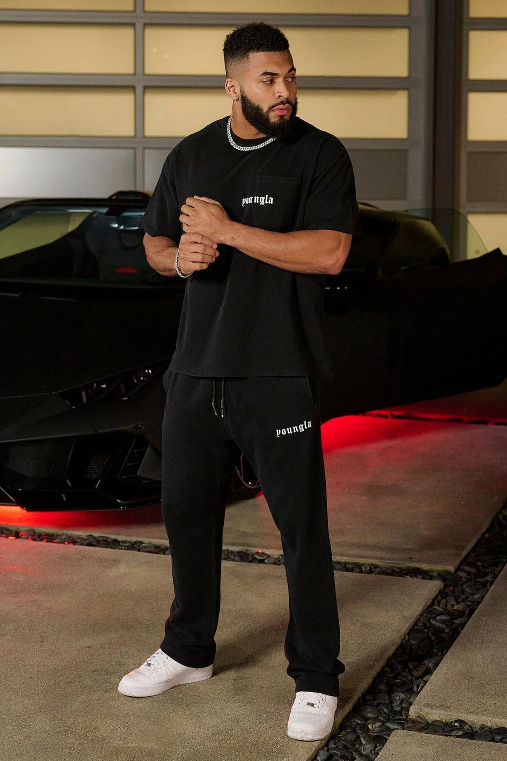YOUNGLA 216 Eternal No Cuff Sweats