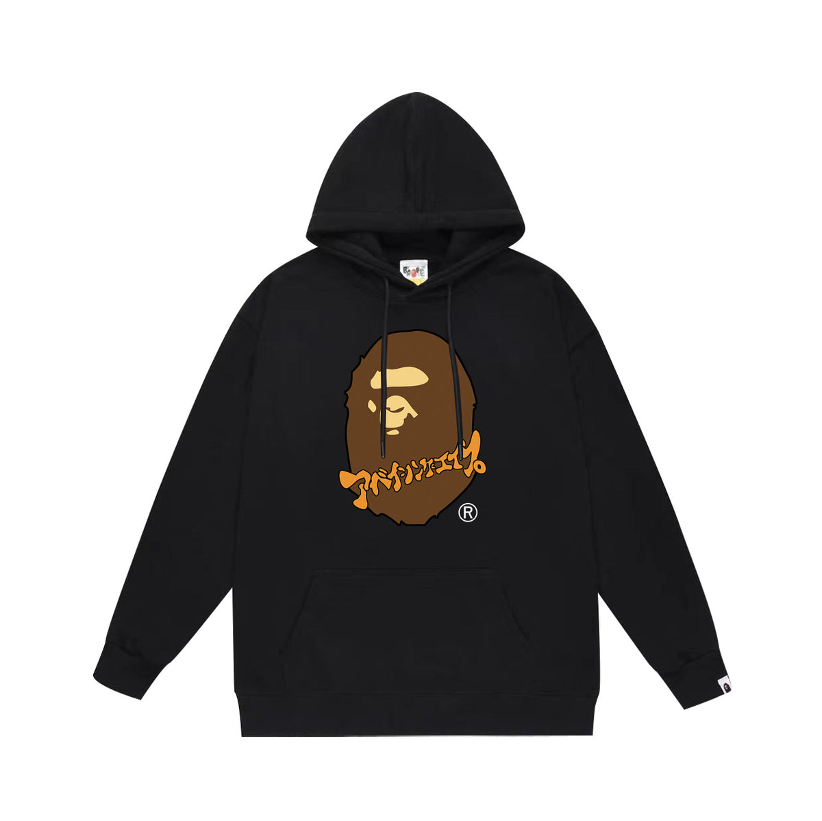 Bape Desert Camo Multi‑Print Ape Head Oversized Hoodie Streetwear