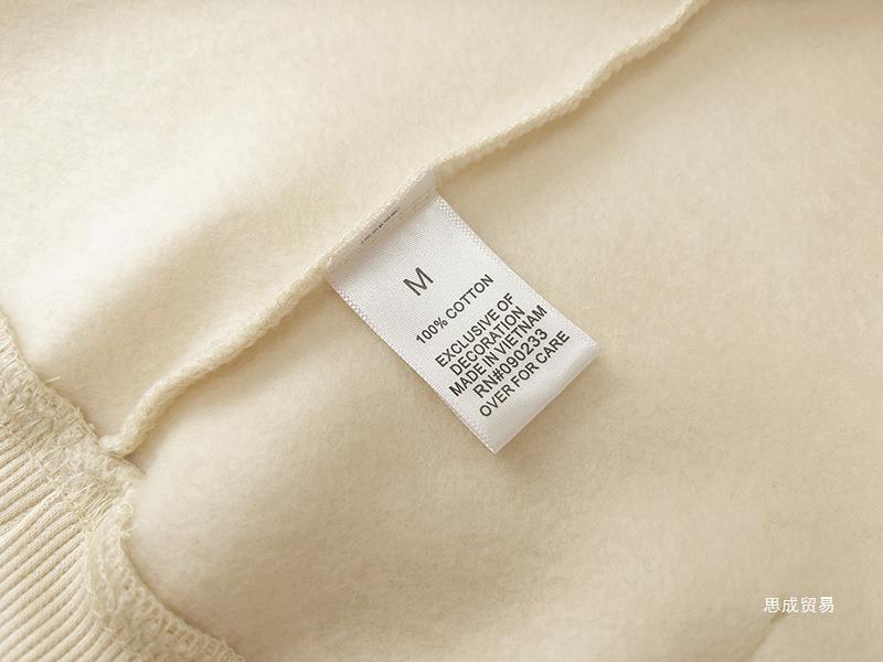 Fear of God ESSENTIALS Flocked Print Fleece Lined Hoodie sweatpants