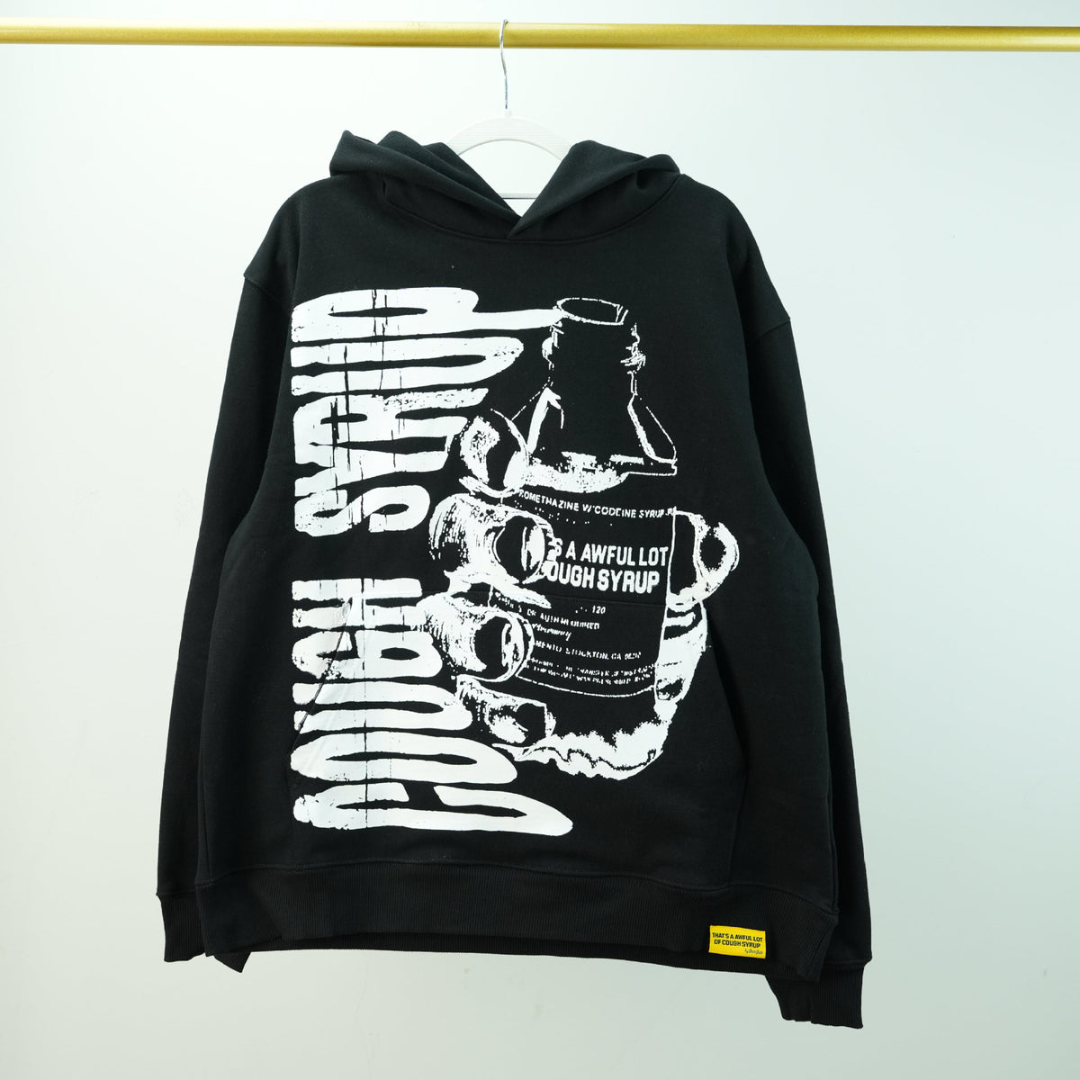 That's A Awful Lot Of Cough Syrup Graphic Hoodie Streetwear Pullover