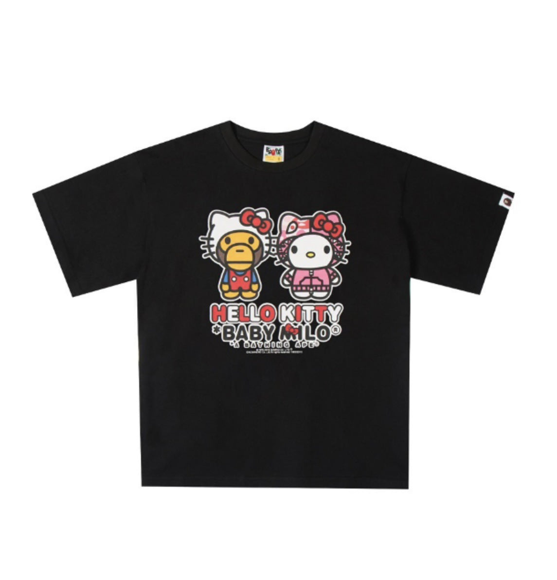 BAPE Baby Milo x Sanrio Characters Graphic T-Shirt Unisex