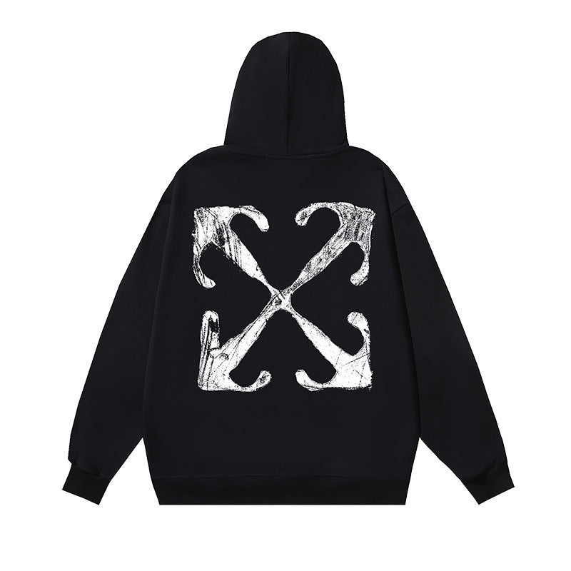 OFF-WHITE Caravaggio Angel Hoodie Heavyweight Streetwear Unisex