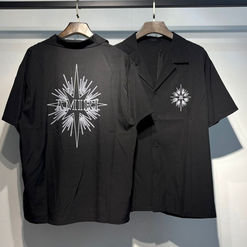 Amiri Multi‑Vintage Graphic Oversized Short Sleeve Tee Multi‑Style