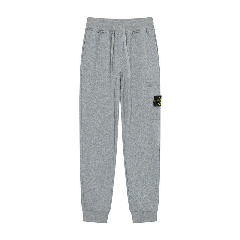 Stone Island Compass Patch Pants Men Cargo Shorts & Cotton Sweatpants