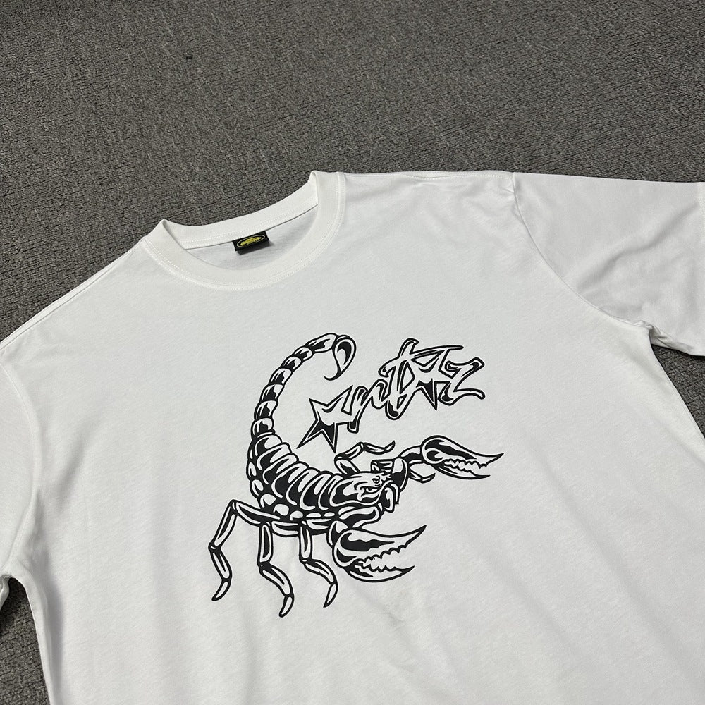 2026 New Corteiz Graphic Print Tee Loose Casual Streetwear T-Shirt