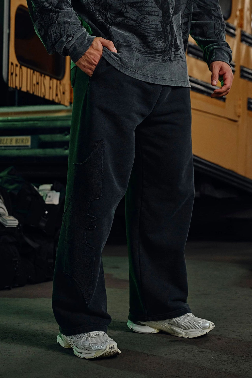 YOUNGLA 2099 Batman Stealth Sweats