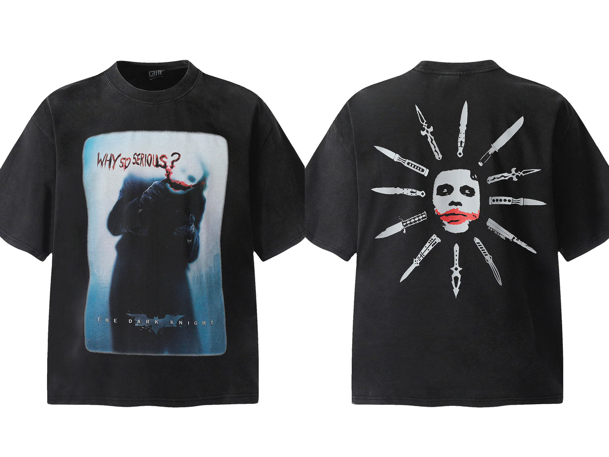 Saint Michael Vintage Washed Multi‑Print Graphic Oversized Tee Street