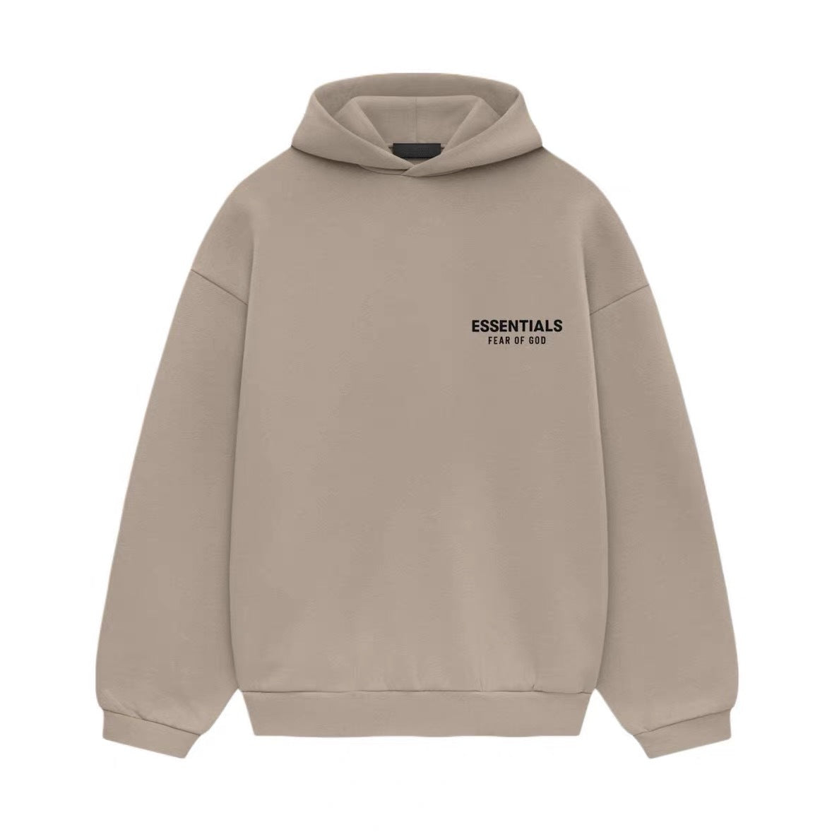Essentials Silicon Letter Streetwear Pullover Hoodie