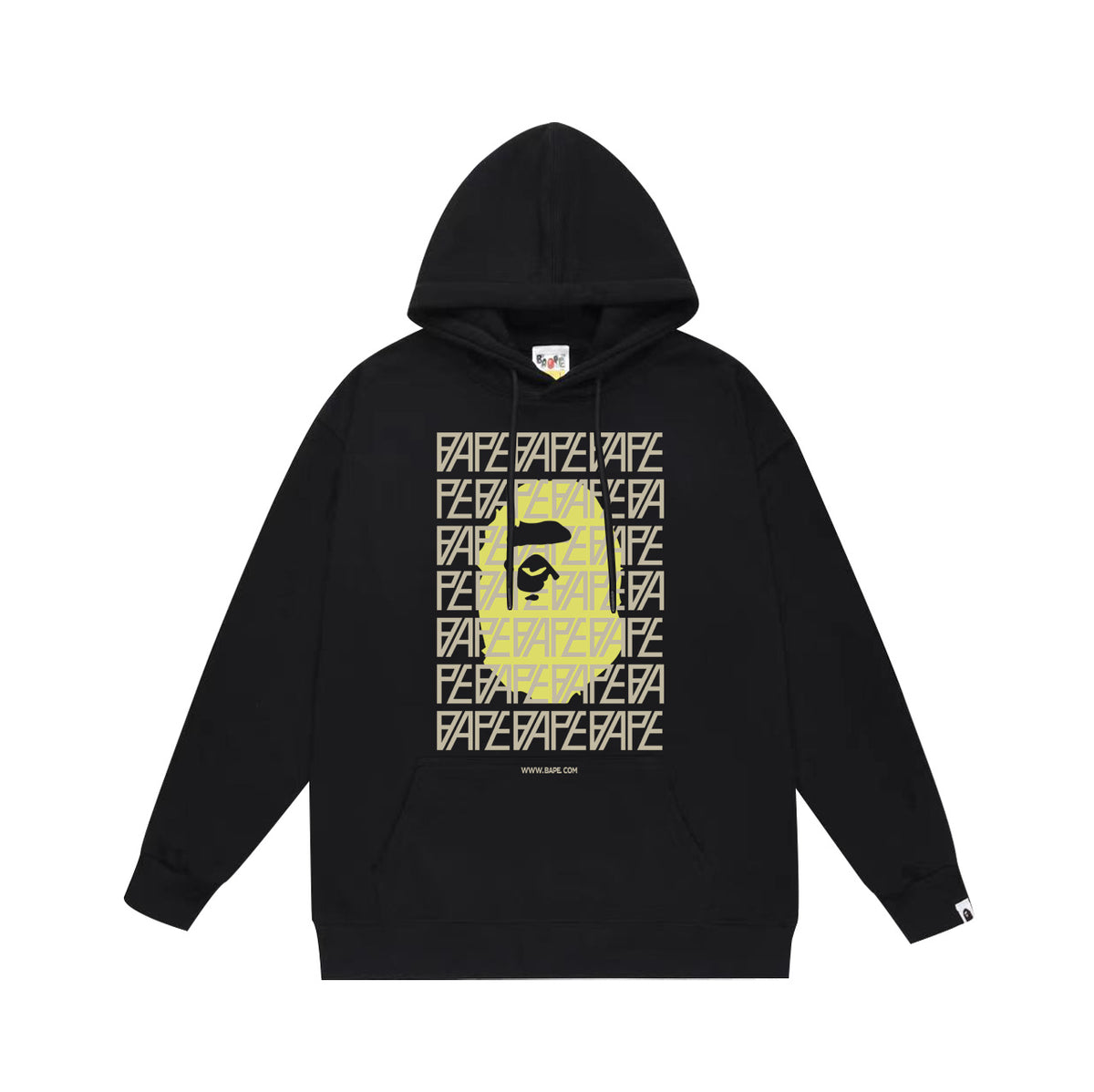 Bape Desert Camo Multi‑Print Ape Head Oversized Hoodie Streetwear