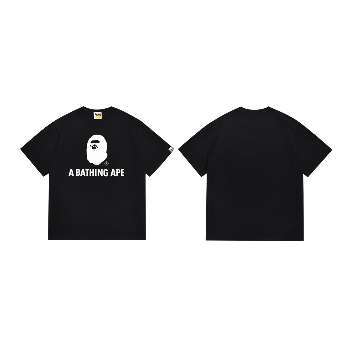 Bape Camo Ape‑Head Graphic Oversized Tee Streetwear Unisex