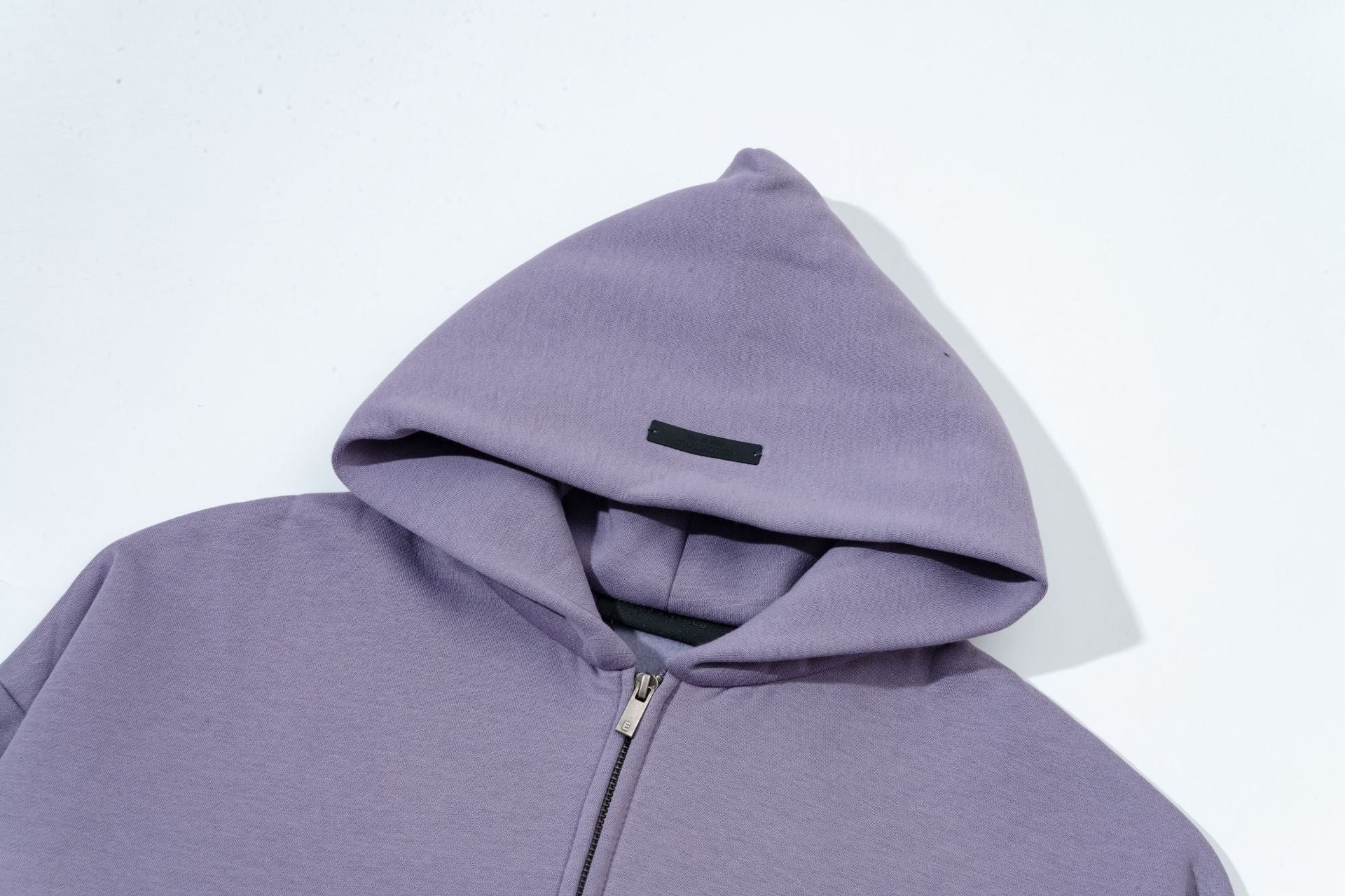 FOG Essentials Emblem Letter Zip Up Hoodie Unisex