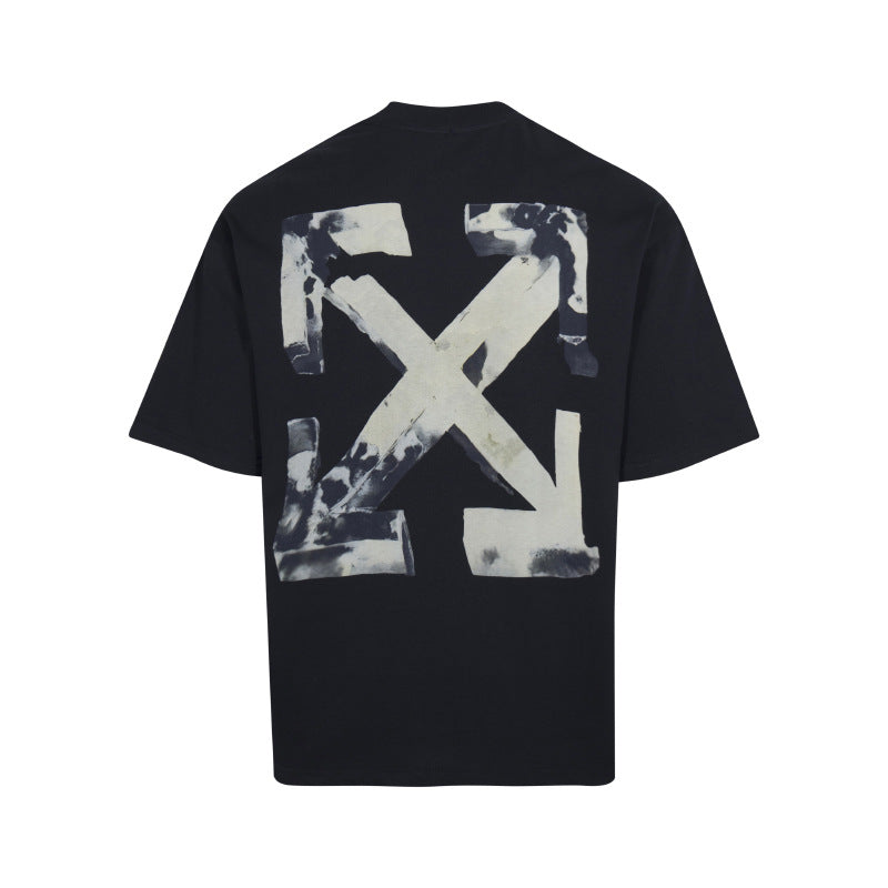 Off-White Arrow Graphic Crew Neck Short Sleeve T Shirt