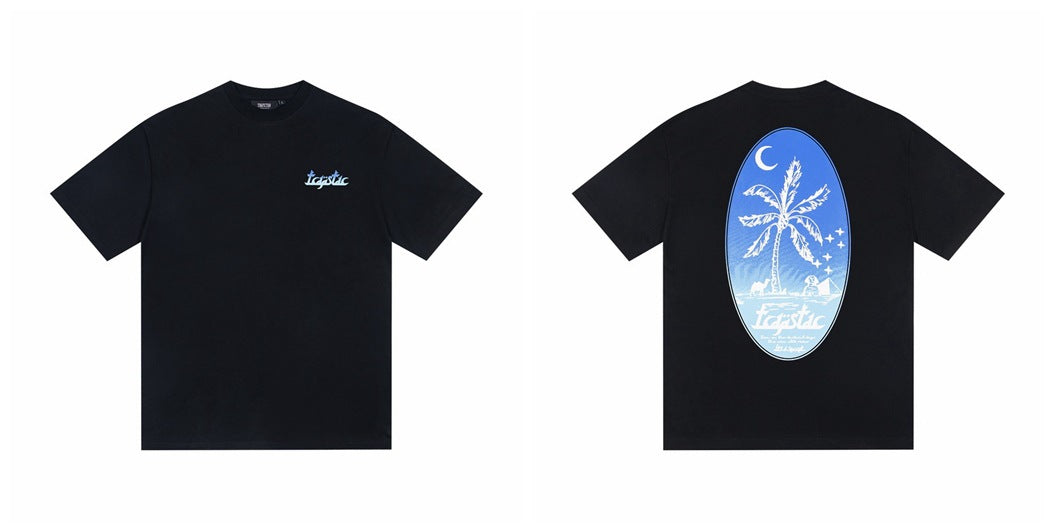 Trapstar Multi‑Graphic Print Oversized Tee Streetwear Unisex