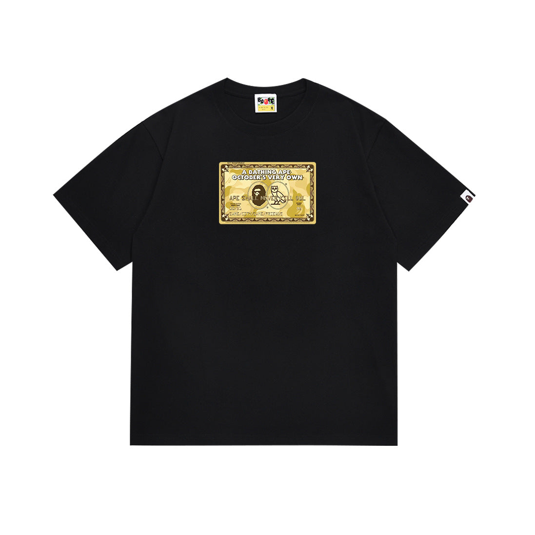 BAPE Ape Head Graphic Print Short Sleeve Tee Streetwear Unisex