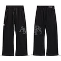 Amiri Patch Embroidery Letter Casual Wide Leg Pants Unisex