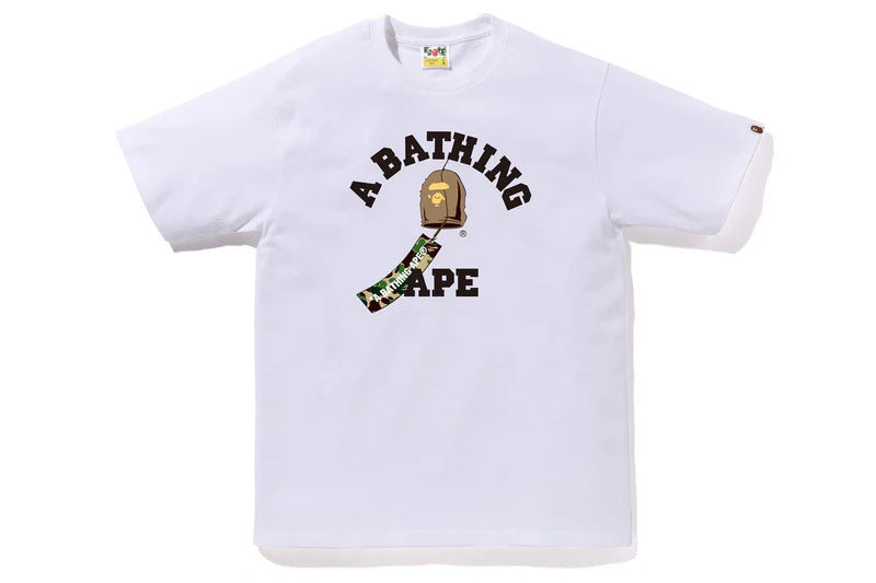 Bape Ape Head Shark Baby Milo Multi‑Print Heavyweight Tee Multi‑Style