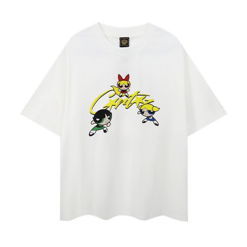 Corteiz Graffiti Graphic Tee Loose Unisex High Street T-Shirt