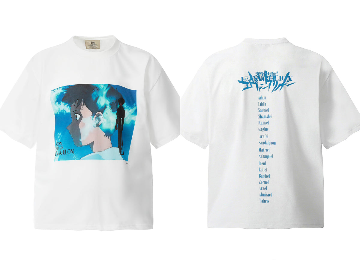 Saint Michael Vintage Washed Multi‑Print Graphic Oversized Tee Street