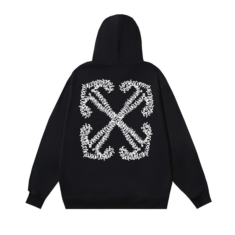 OFF-WHITE Caravaggio Angel Hoodie Heavyweight Streetwear Unisex