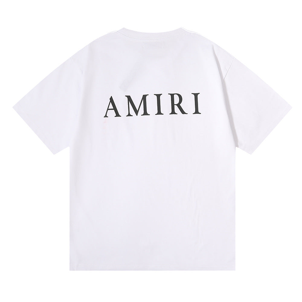 Amiri Peace Dove Graphic Oversized Tee Streetwear Unisex