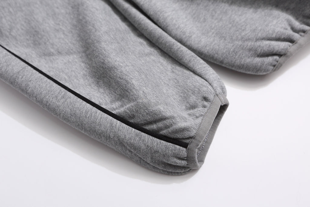 Fear Of God Stripe Small Letter Embroidery Fleece Zip Up Jacket Unisex
