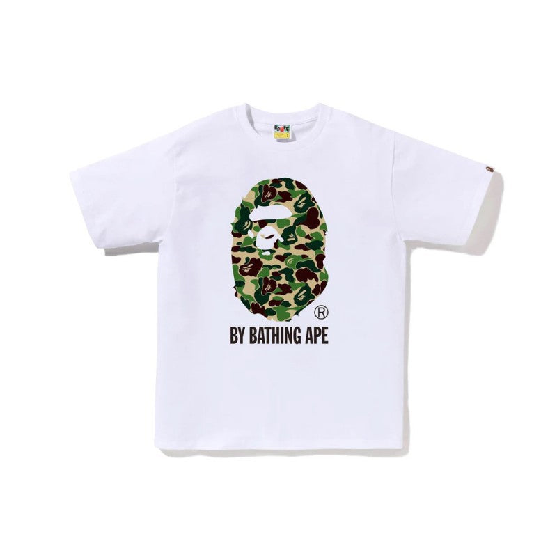 BAPE Camo Shark Ape Head Print Crew Neck Short Sleeve T‑Shirt Unisex