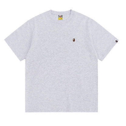 BAPE Camo Shark Ape Head Print Crew Neck Short Sleeve T‑Shirt Unisex