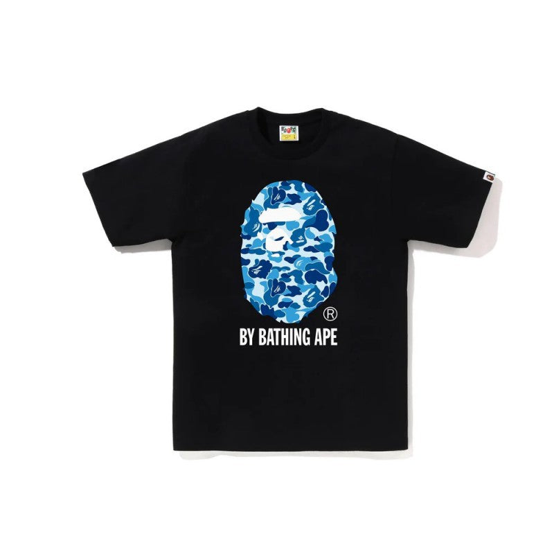 BAPE Camo Shark Ape Head Print Crew Neck Short Sleeve T‑Shirt Unisex