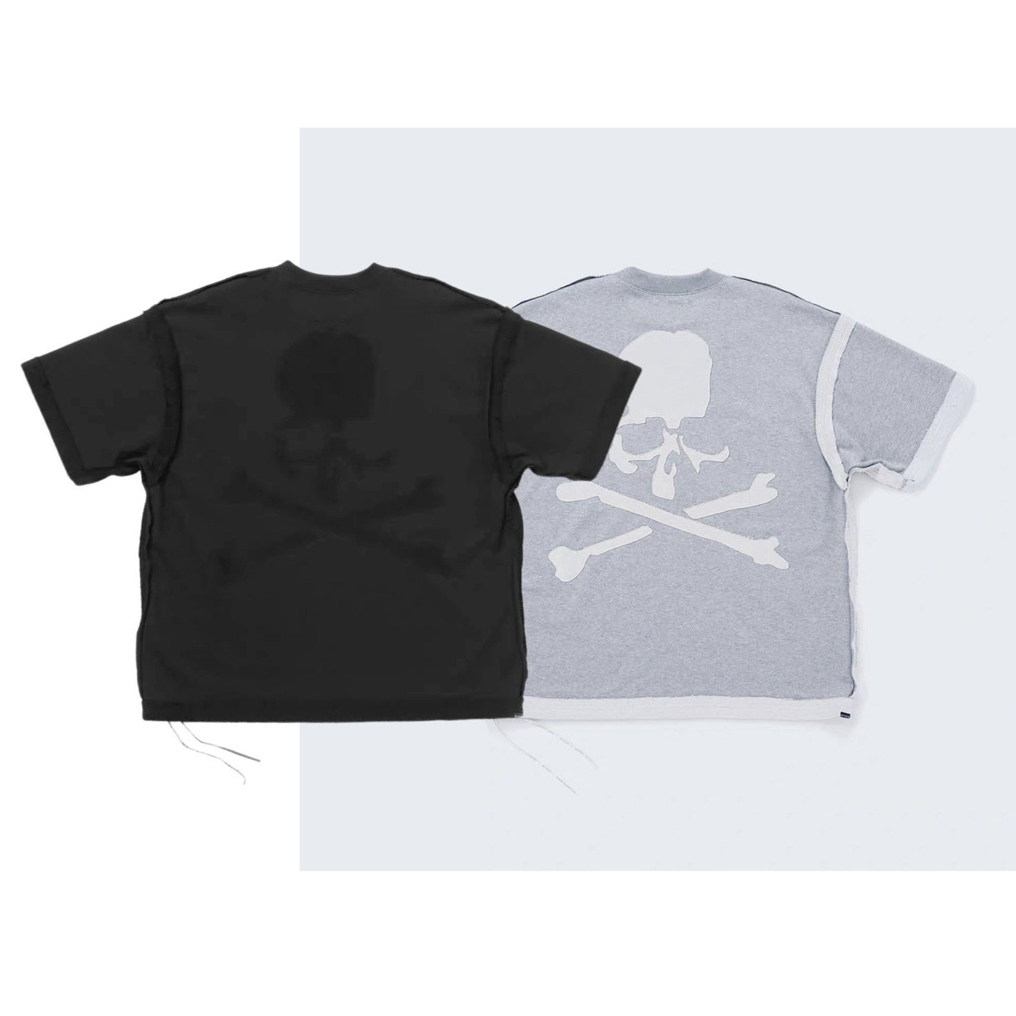 Mastermind Japan Skull Print Crew Neck Short Sleeve T Shirt Unisex