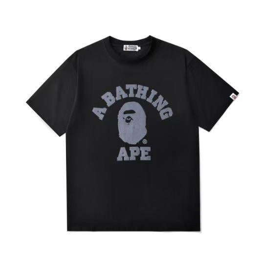 BAPE Ape Head Print Loose Unisex Streetwear T-Shirt
