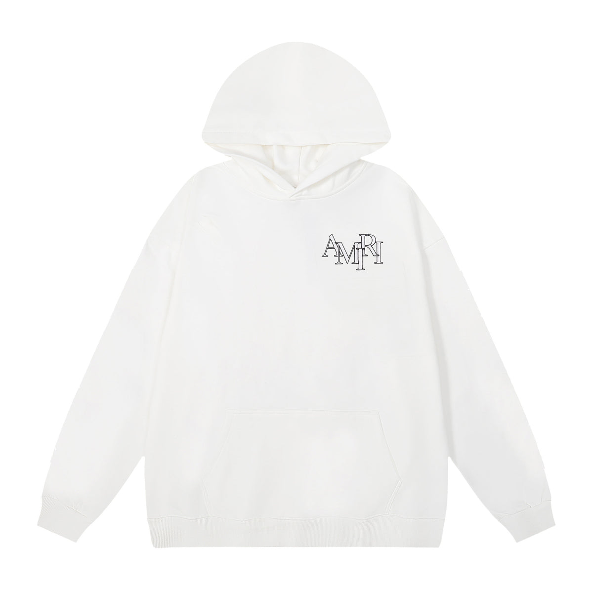 AMIRI Graphic Print Hoodie Streetwear Cotton Pullover Sweatshirt