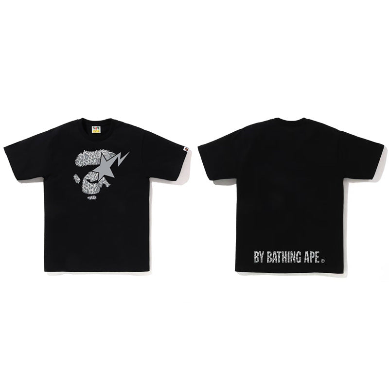 BAPE Ape Head Cartoon Print Loose Unisex Short Sleeve T-Shirt