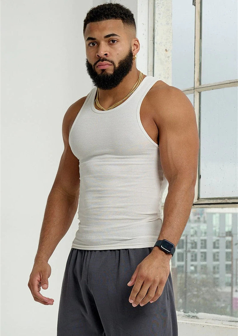 YOUNGLA 340 Wife Lovers Ribbed vest