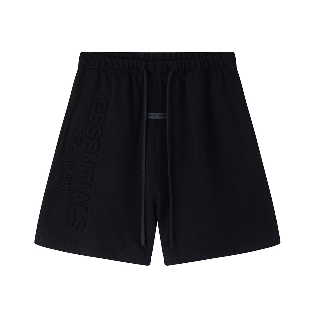 Fear Of God Essentials Embossed Letter Loose Casual Shorts Unisex