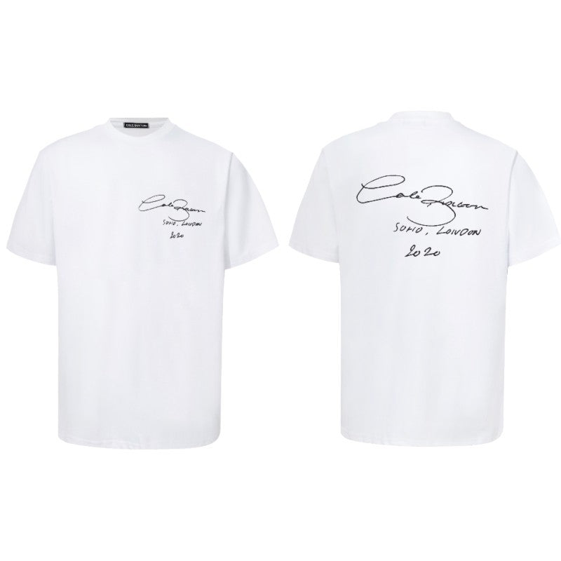 Cole Buxton CB Letter Graphic Oversized Short Sleeve Tee Streetwear