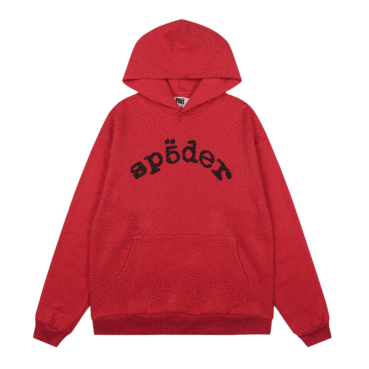 Sp5der VVS Full Rhinestone Hoodie & Sweatpants Tracksuit Set