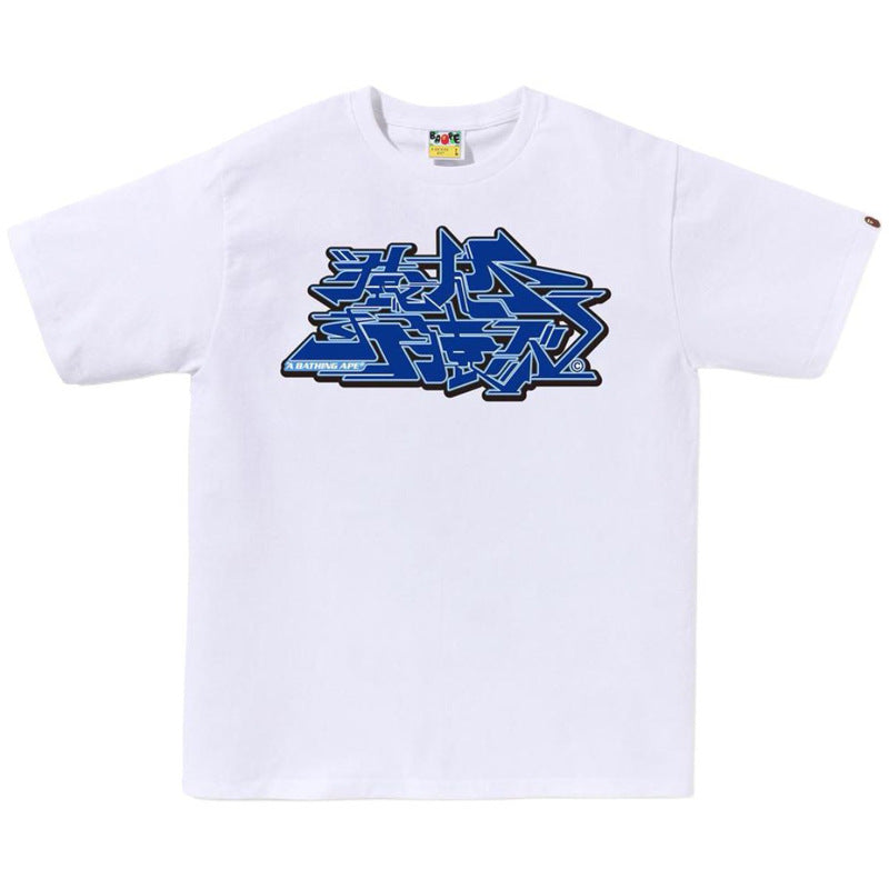BAPE Ape Head Camo Shark Print Crew Neck Short Sleeve T‑Shirt Unisex