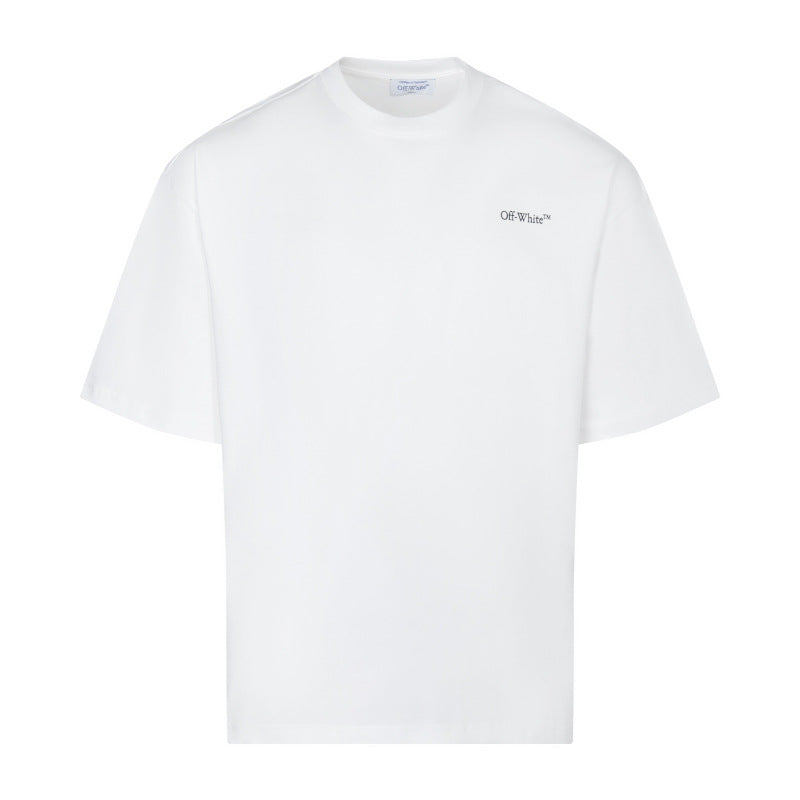 Off-White Arrow Graphic Crew Neck Short Sleeve T Shirt