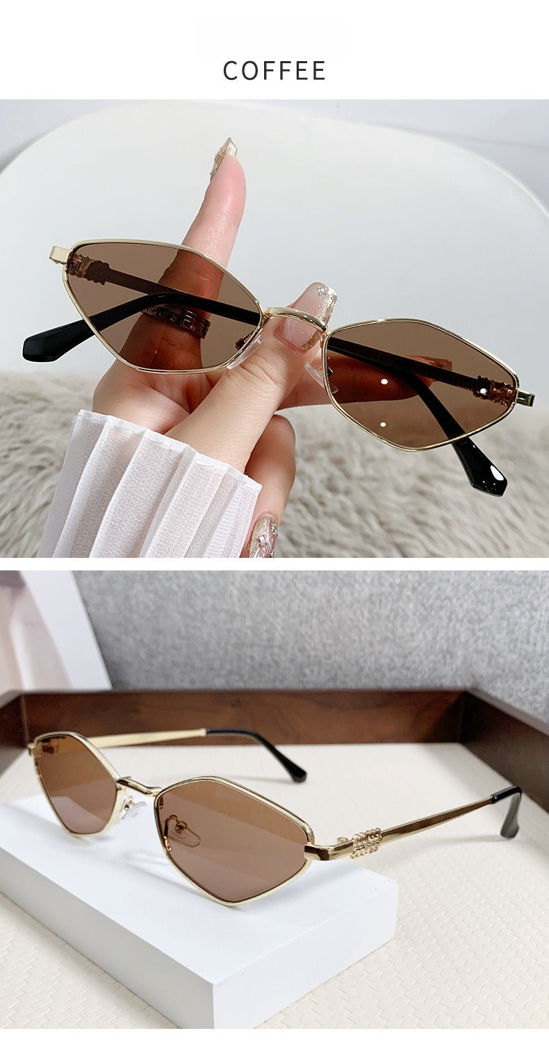 Miu Miu MU 56ZS Diamond Cat Eye Womens Sunglasses Multi Color Shades