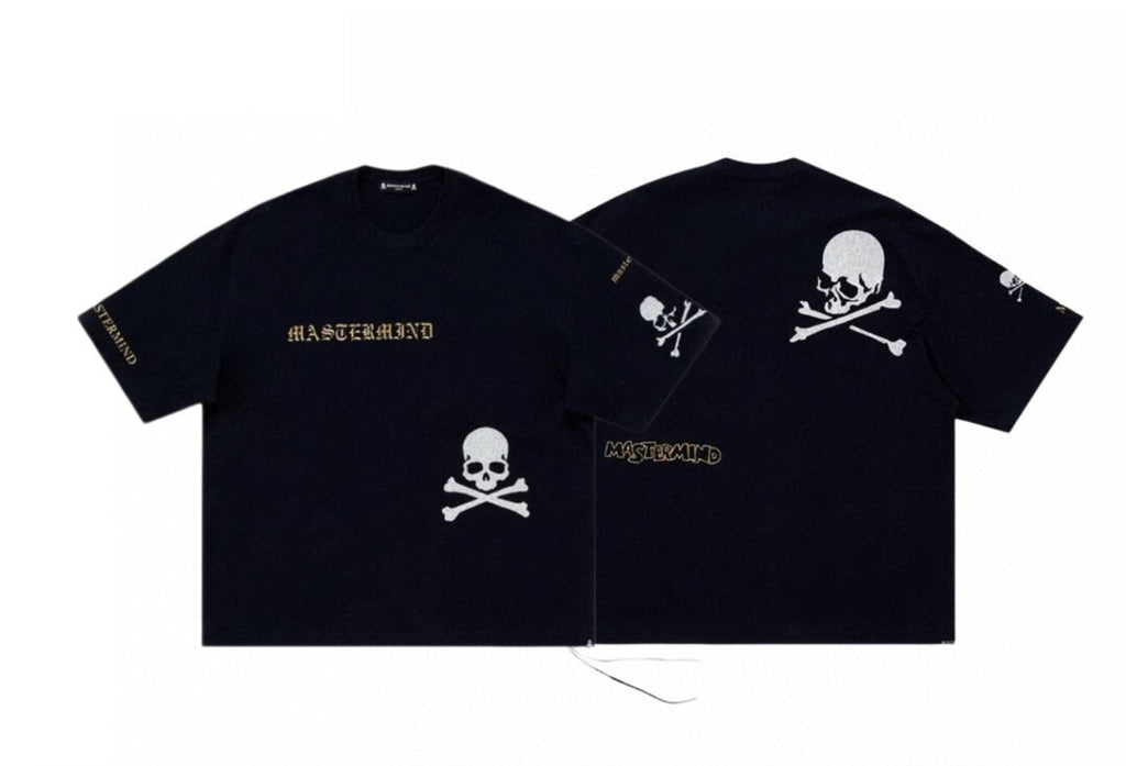 Mastermind Japan Skull Print Crew Neck Short Sleeve T Shirt Unisex