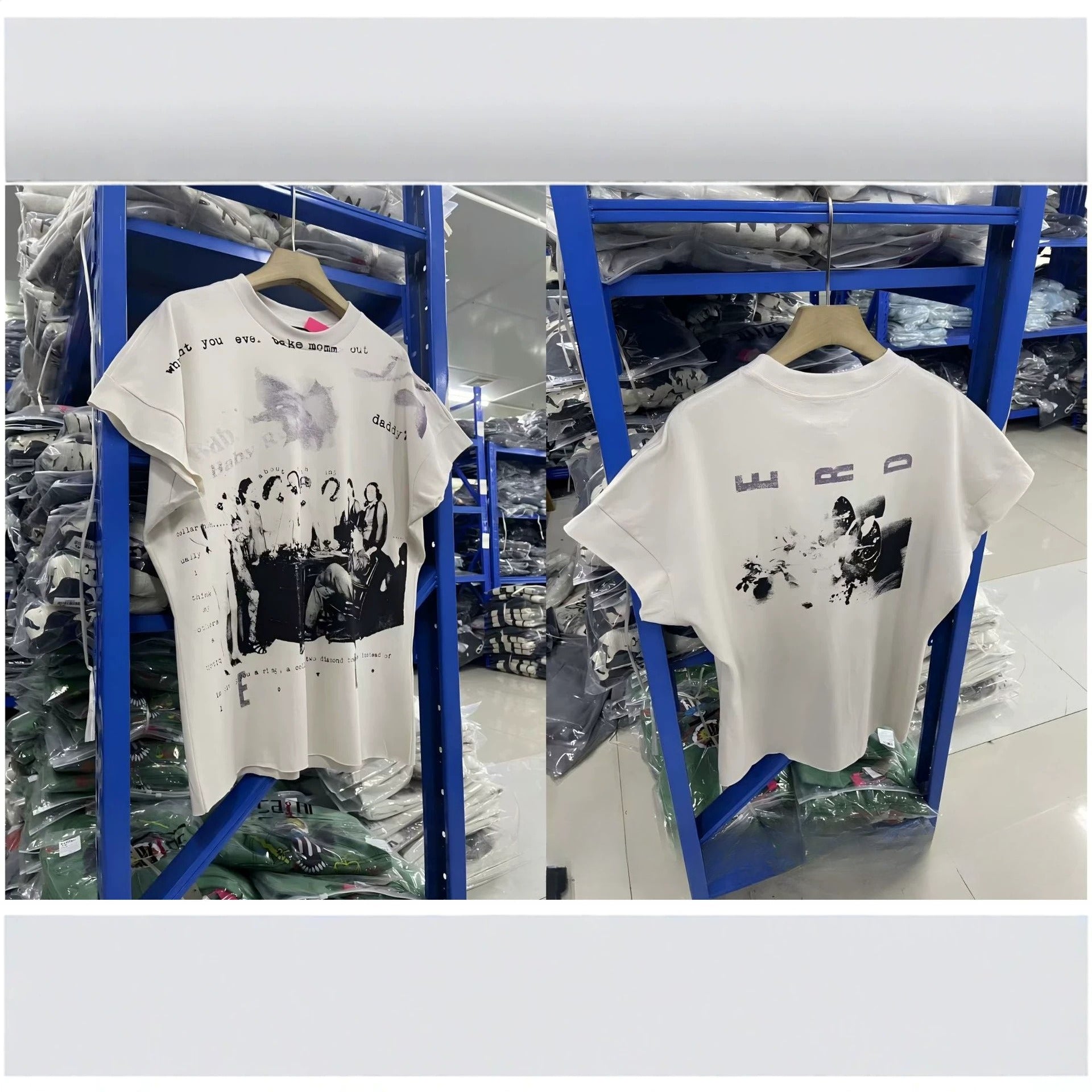 Enfants Riches Deprimes Washed Letter Print Cut Off Tank Top Unisex