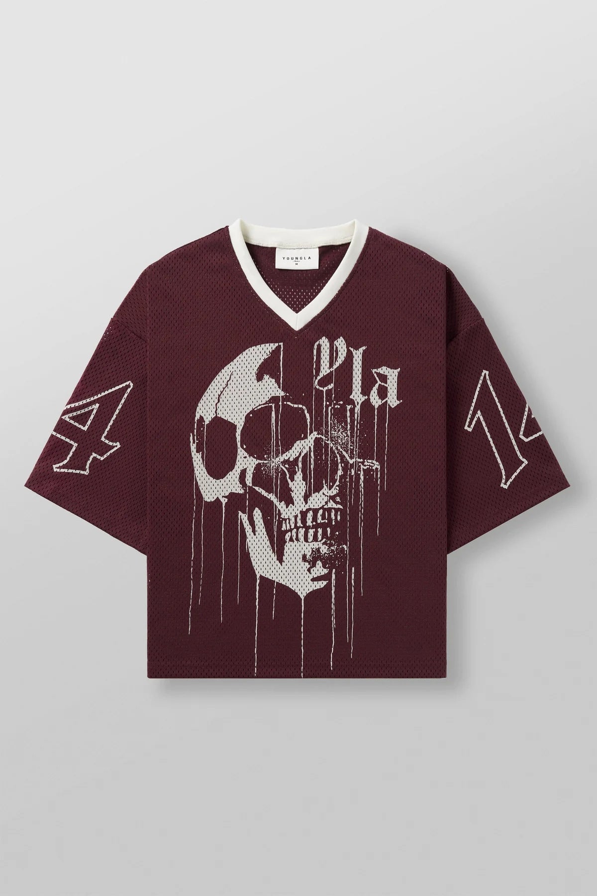 YOUNGLA 4015 Drippy Skull Jersey