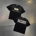 Satoshi Nakamoto Vintage Washed Distressed Crew Neck T Shirt Unisex