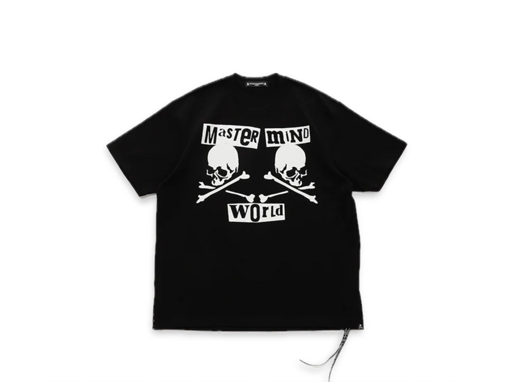 Mastermind Japan Skull Print Crew Neck Short Sleeve T Shirt Unisex