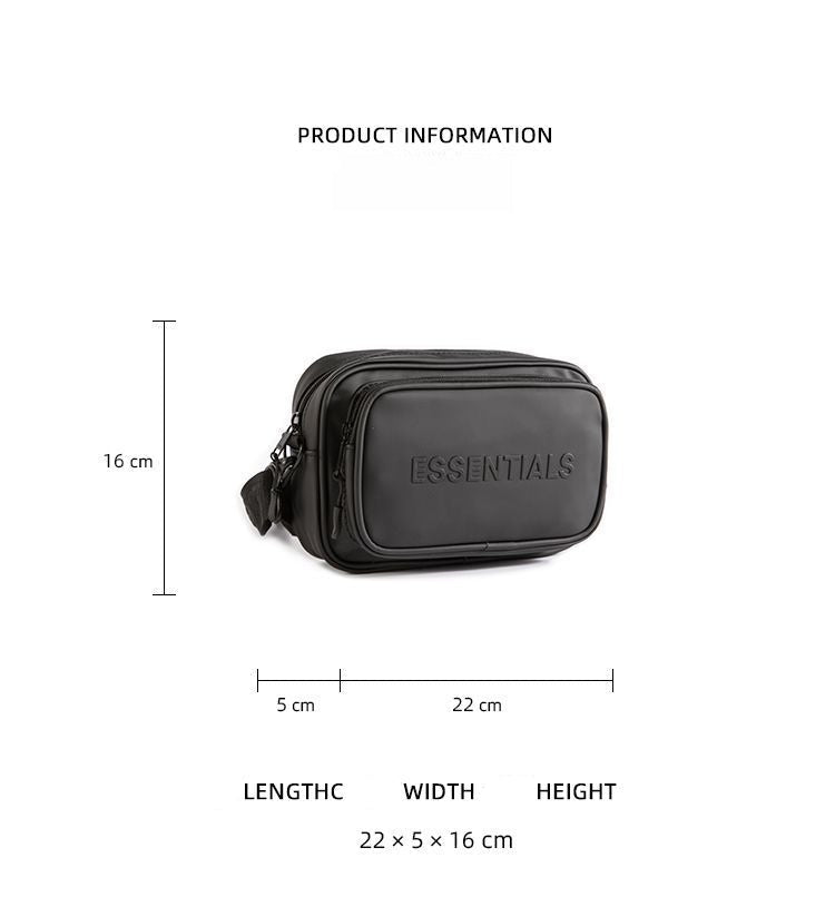 Fear of God Essentials Embossed Logo Camera Bag Crossbody Shoulder Bag