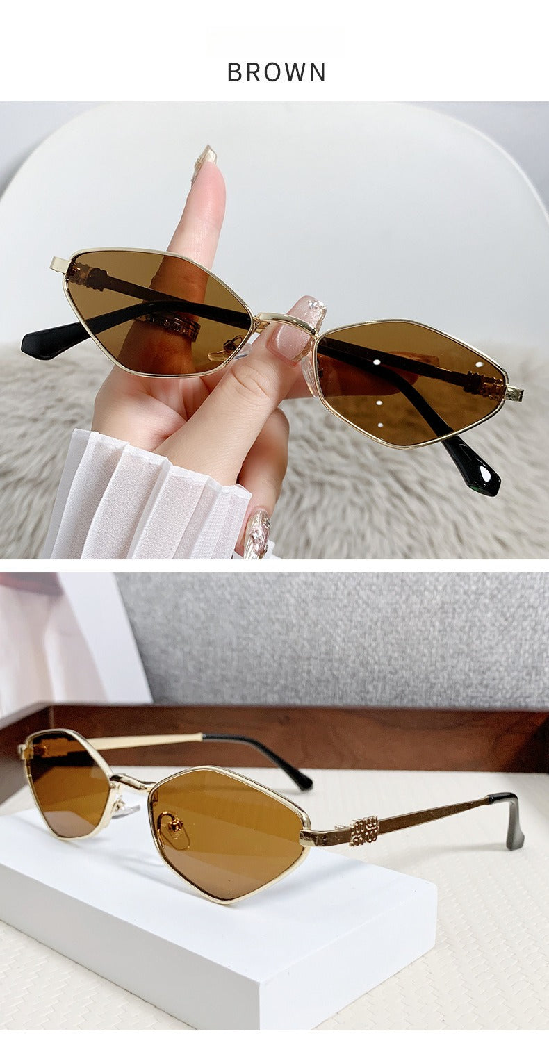Miu Miu MU 56ZS Diamond Cat Eye Womens Sunglasses Multi Color Shades
