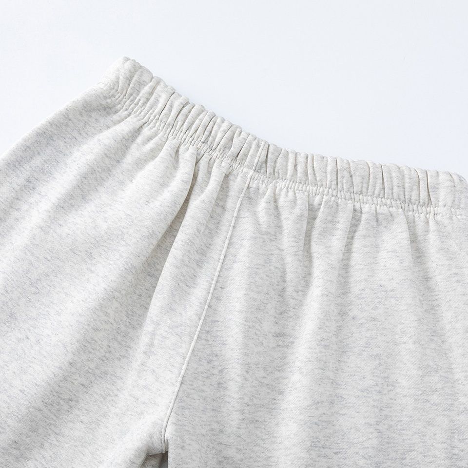 Fear Of God Essentials 3D Silicone Logo Fleece Hoodie Sweatpants Set